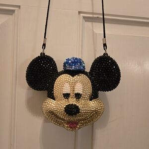 Disney Black and Gold Mickey Mouse Water Canteen